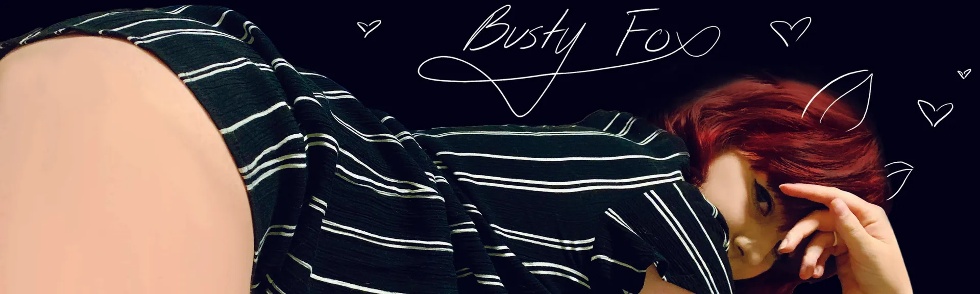 BustyFoxx OnlyFans header