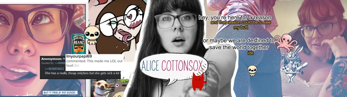 Alice CottonSox OnlyFans header