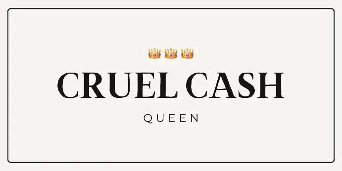 💰 Cruel Cash Queen 💰 OnlyFans header