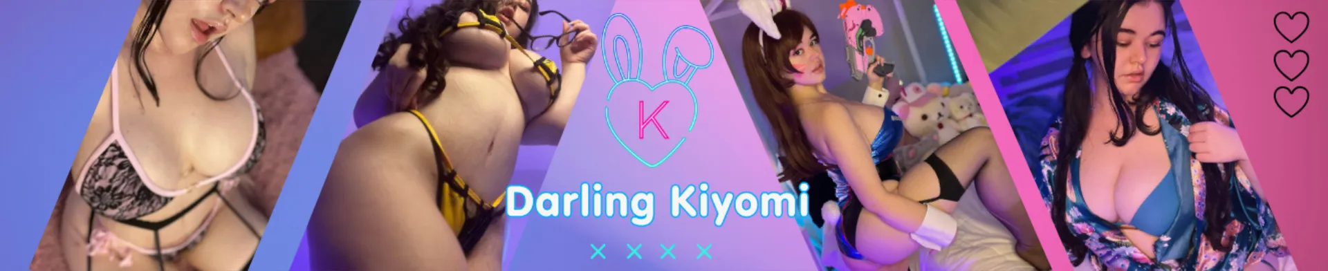 Darling Kiyomi OnlyFans header