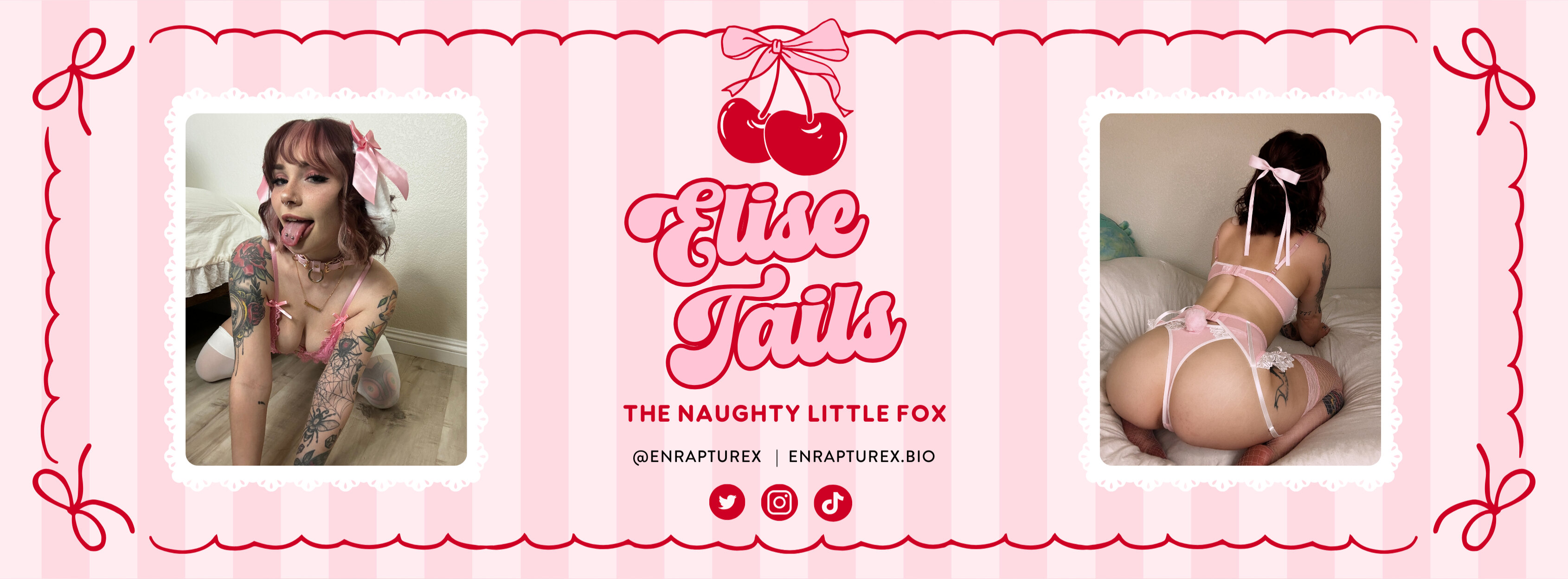 Elise Tails OnlyFans header