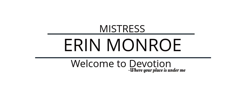 Mistress Erin Monroe OnlyFans header