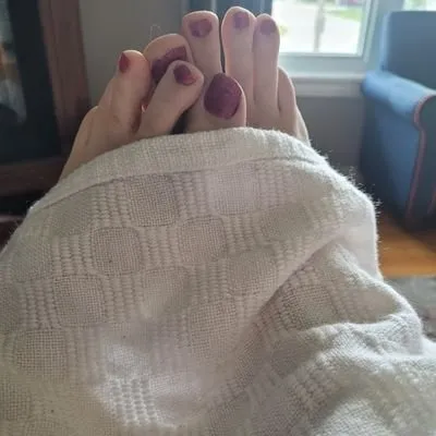 A mom and her feet