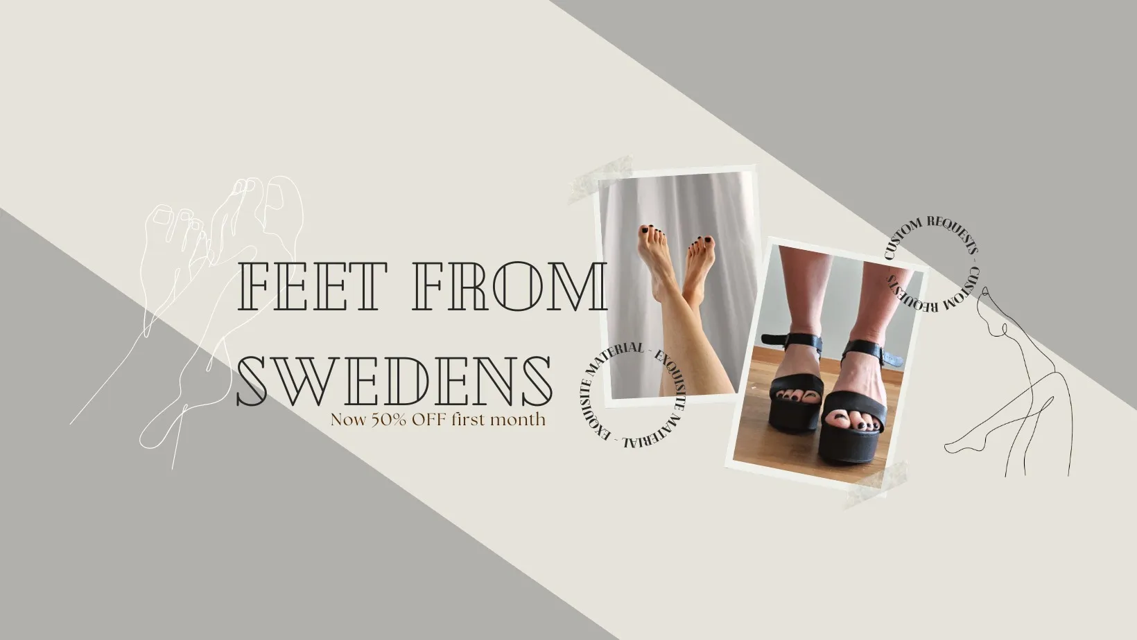 Feetfromsweden OnlyFans header