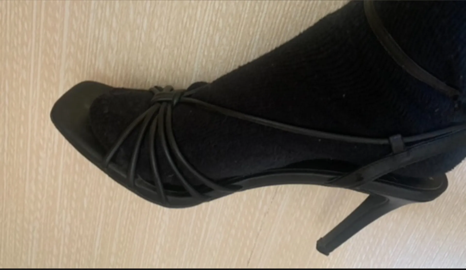 A woman’s feet from england