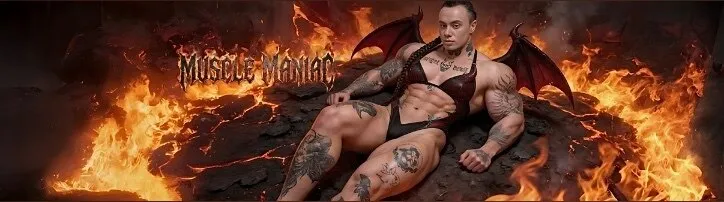 Muscle maniac OnlyFans header