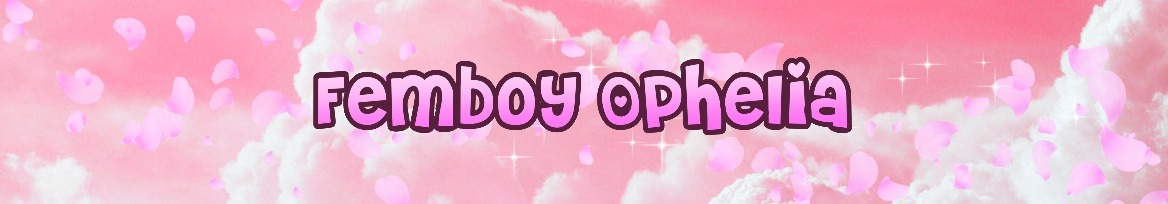 Femboy Ophelia OnlyFans header