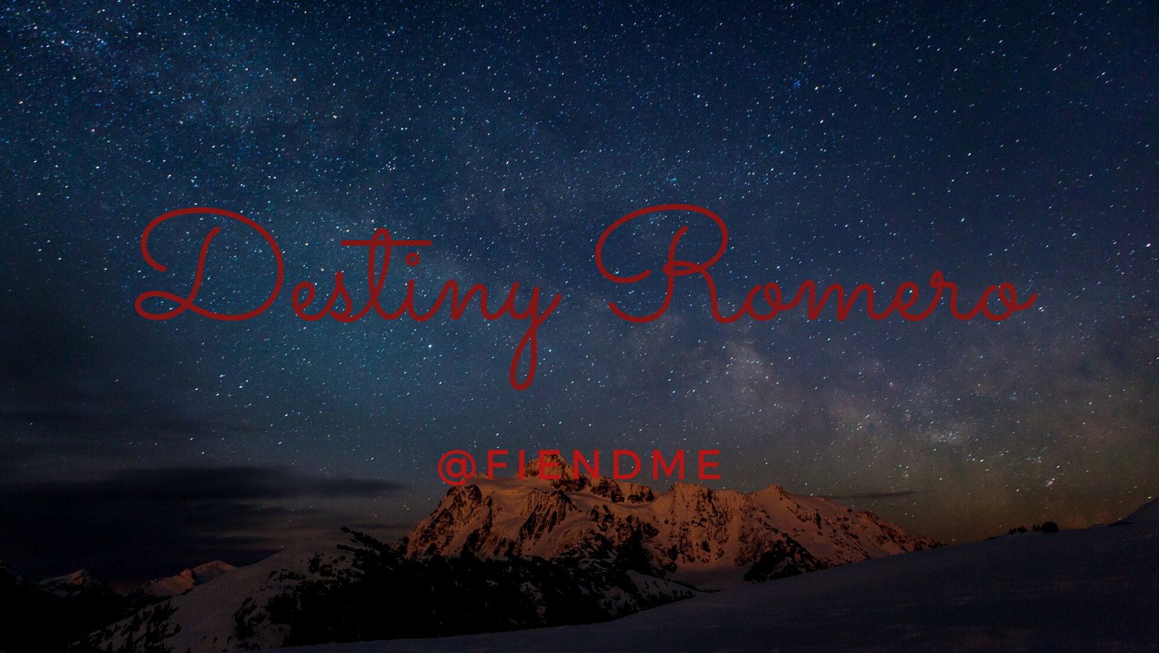 Destiny Romero OnlyFans header