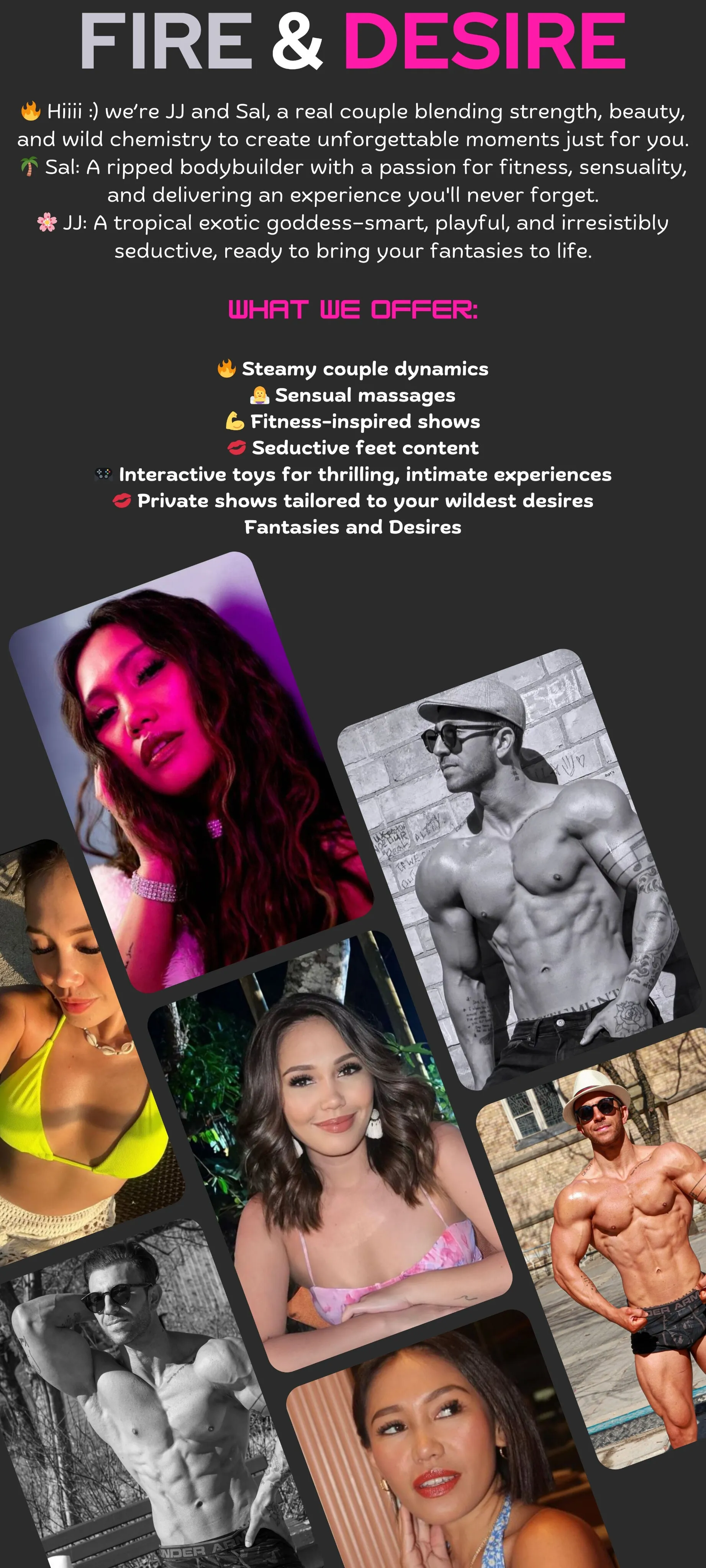 Fire and Desire OnlyFans header