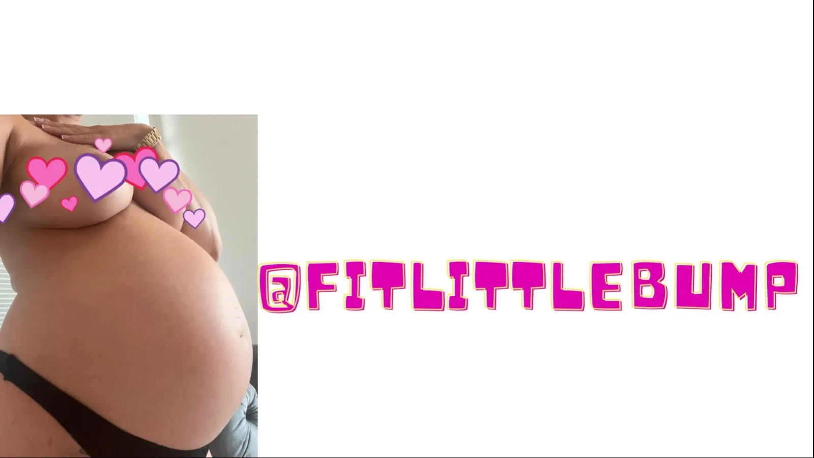 Fit Little Bump OnlyFans header