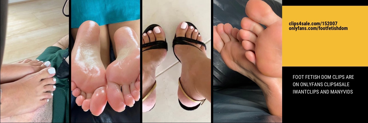 Foot Fetish Dom OnlyFans header