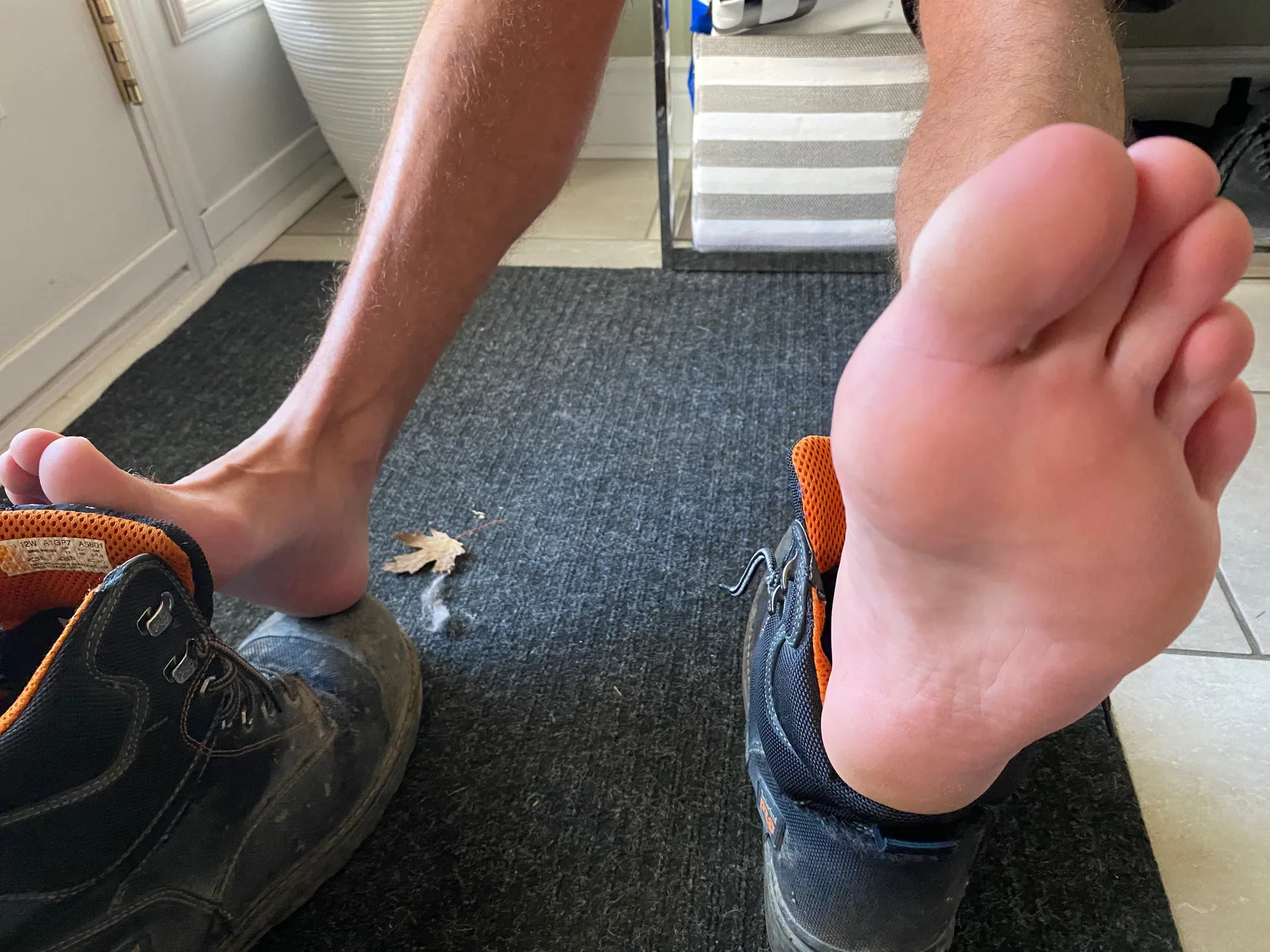 Construction feet OnlyFans header