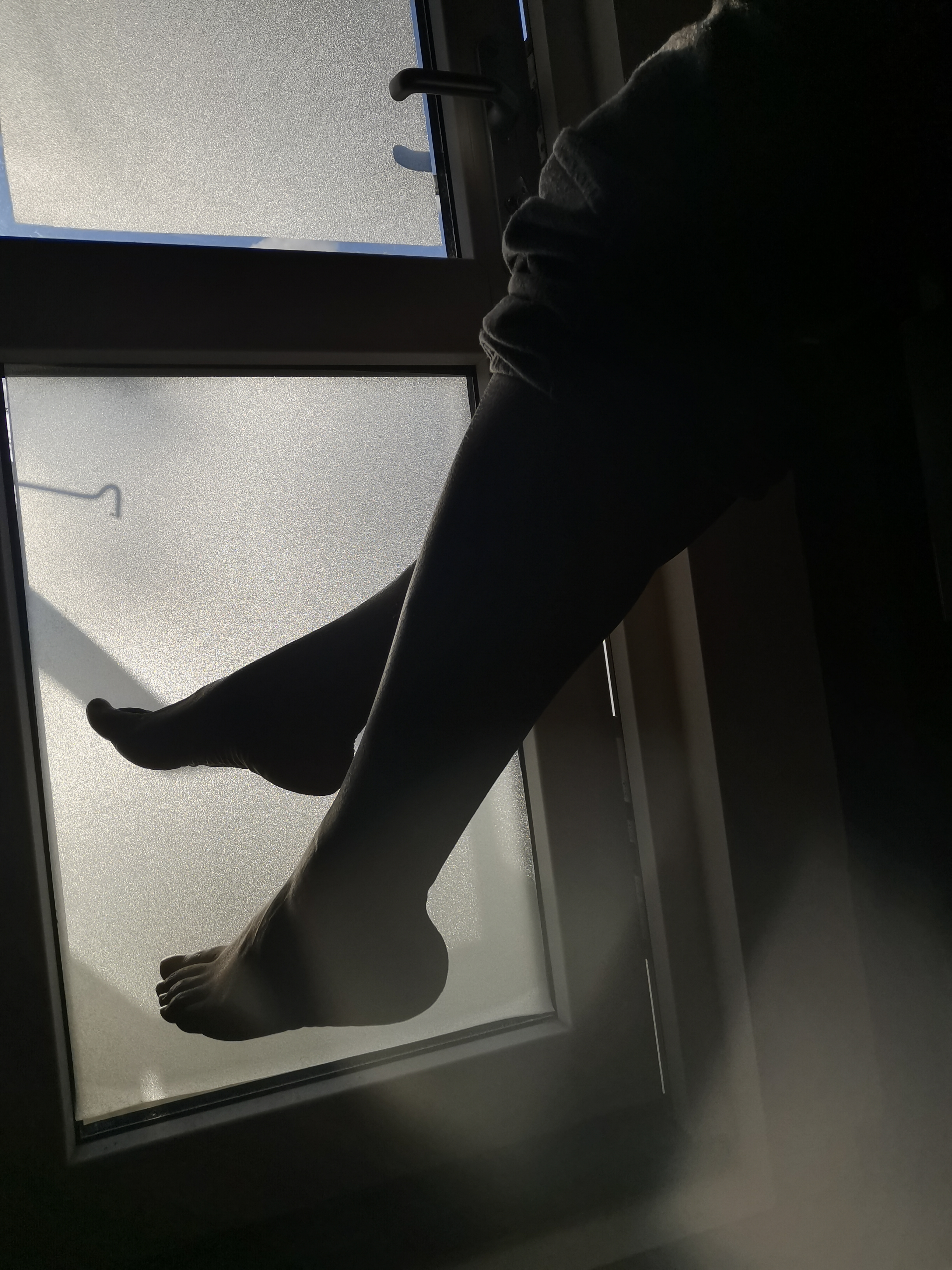 Footsies above the table OnlyFans header