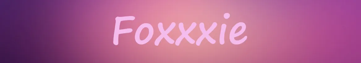 Foxxxie OnlyFans header