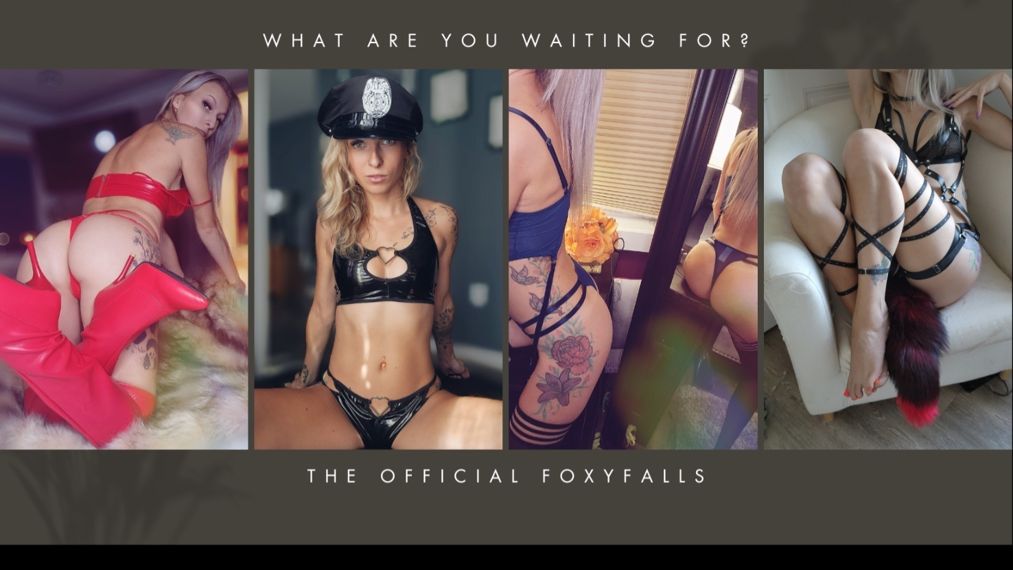 FoxyFalls OnlyFans header