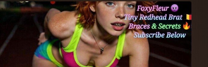 FoxyFleur OnlyFans header