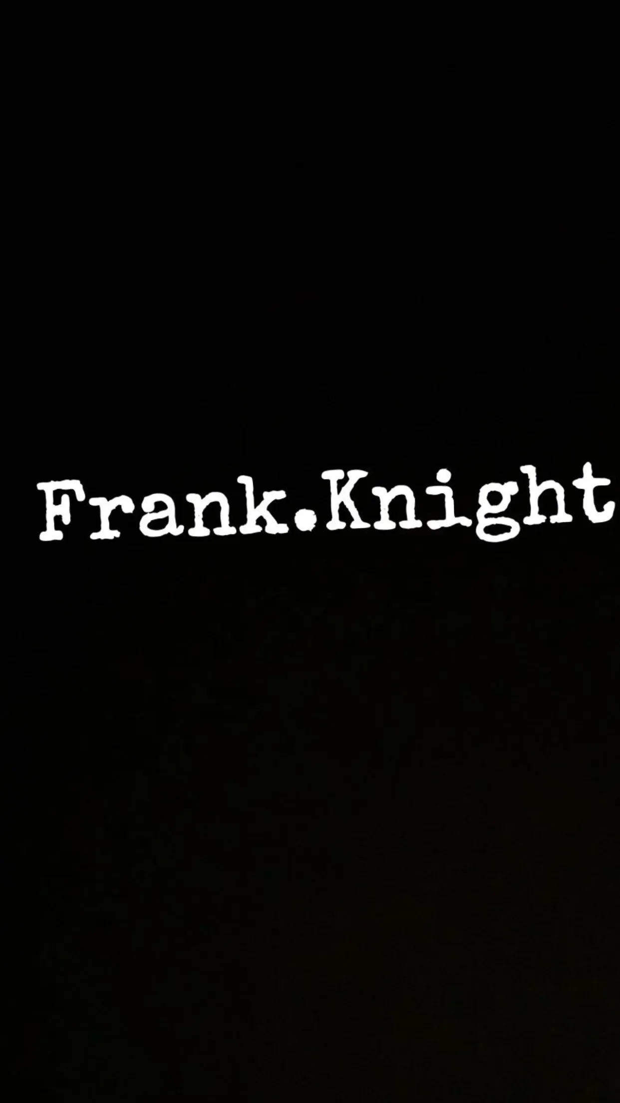FrankKnight cover