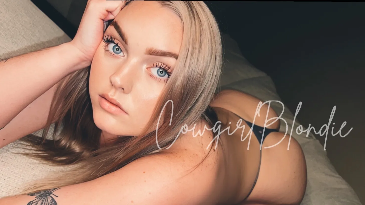 Free Cowgirl Blondie OnlyFans header