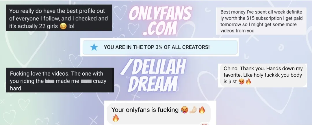 Delilah Dream FREE // ✨Video Wall ✨ OnlyFans header