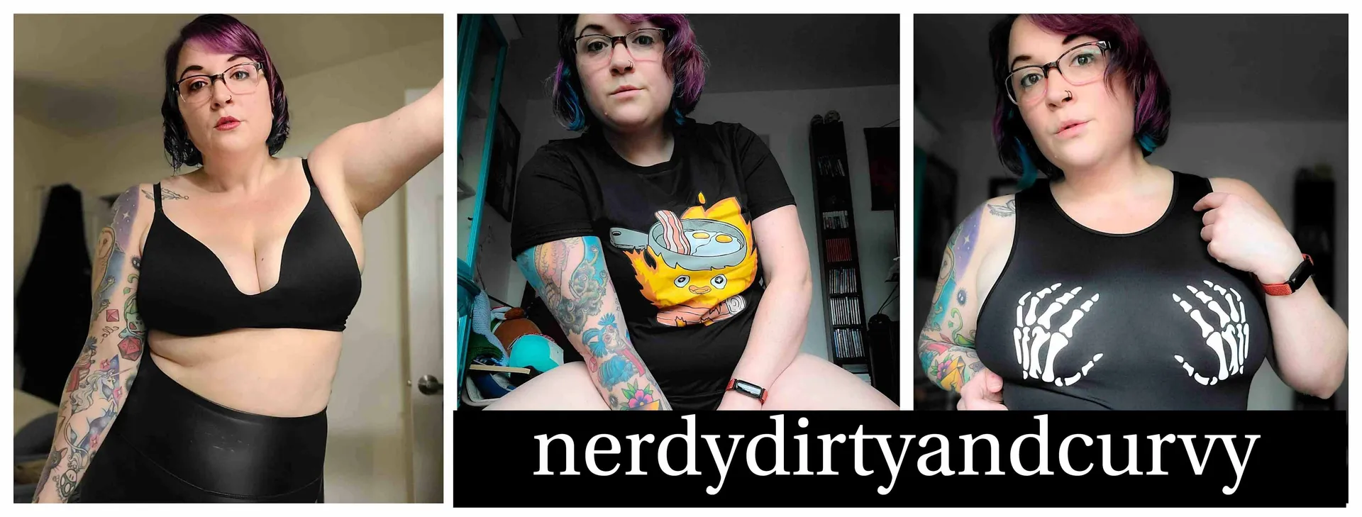 FREEnerdydirtyandcurvy OnlyFans header
