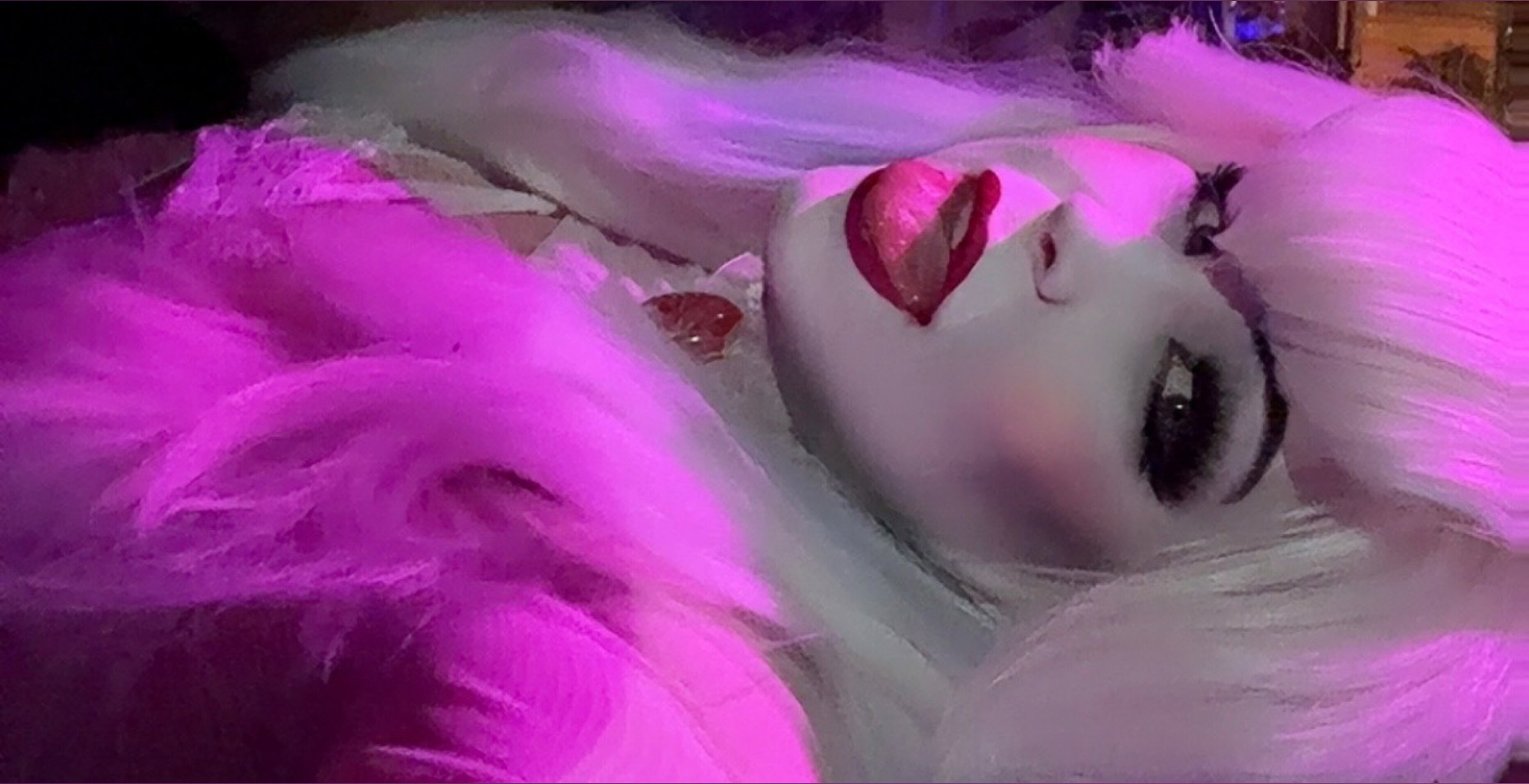 Frosted Pink Rose OnlyFans header