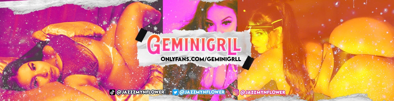 Gemini Girl OnlyFans header