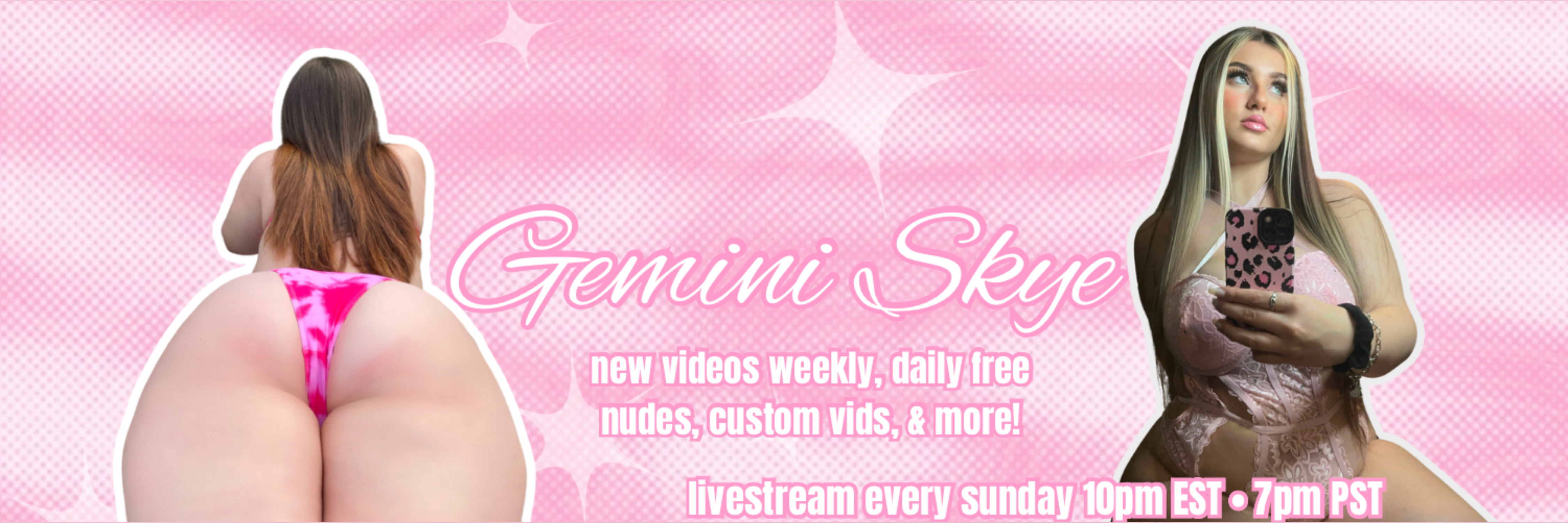 𝑮𝒆𝒎 ⟡ ࣪ ˖ ☆ OnlyFans header