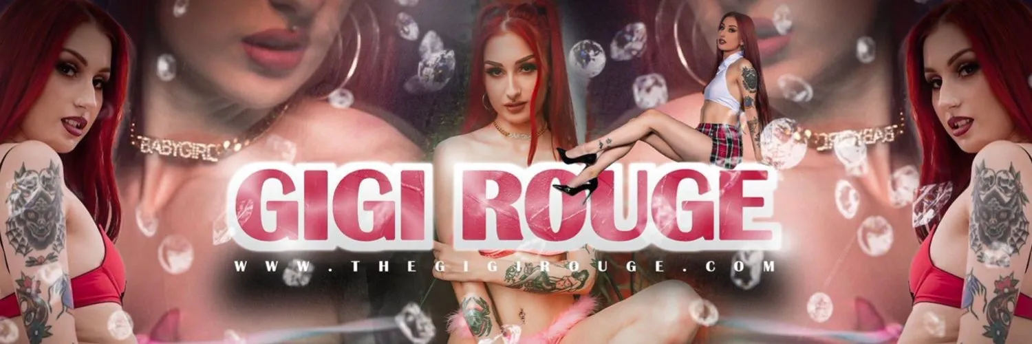 GIGI ROUGE OnlyFans header