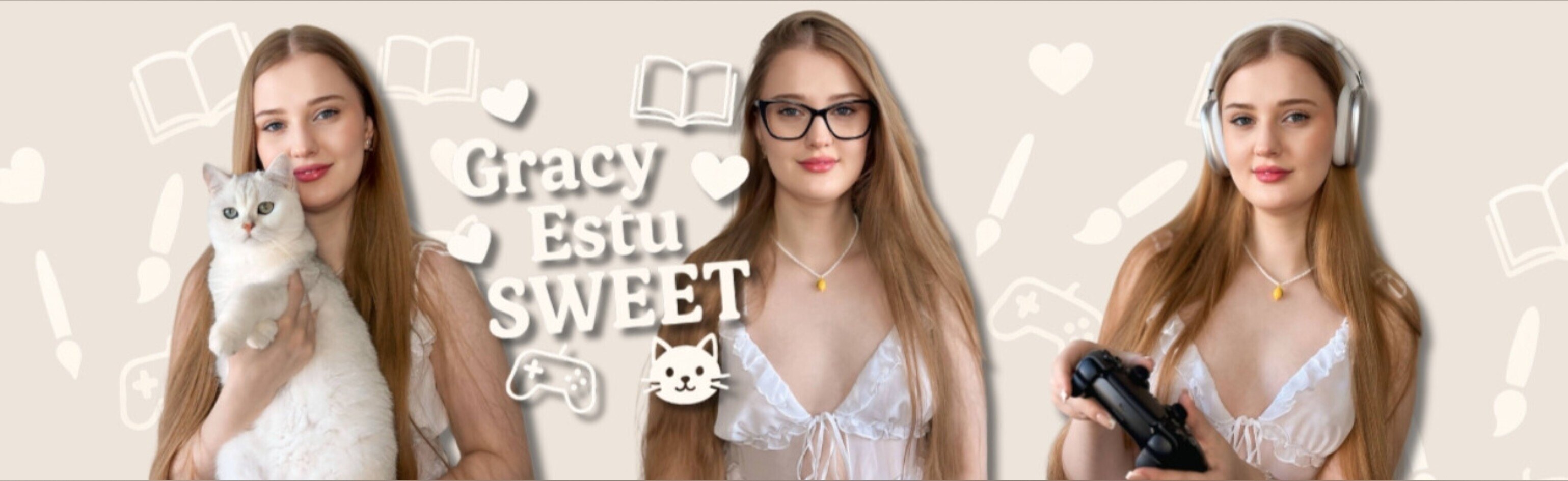 ❤︎🤍Gracy EstuSWEET 🤍❤︎ OnlyFans header