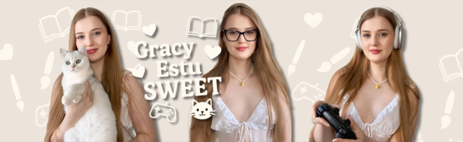 ❤︎🤍Gracy EstuSWEET 🤍❤︎ OnlyFans header