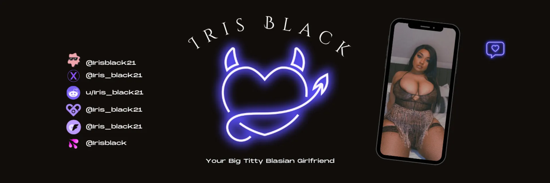 Iris black🖤 OnlyFans header