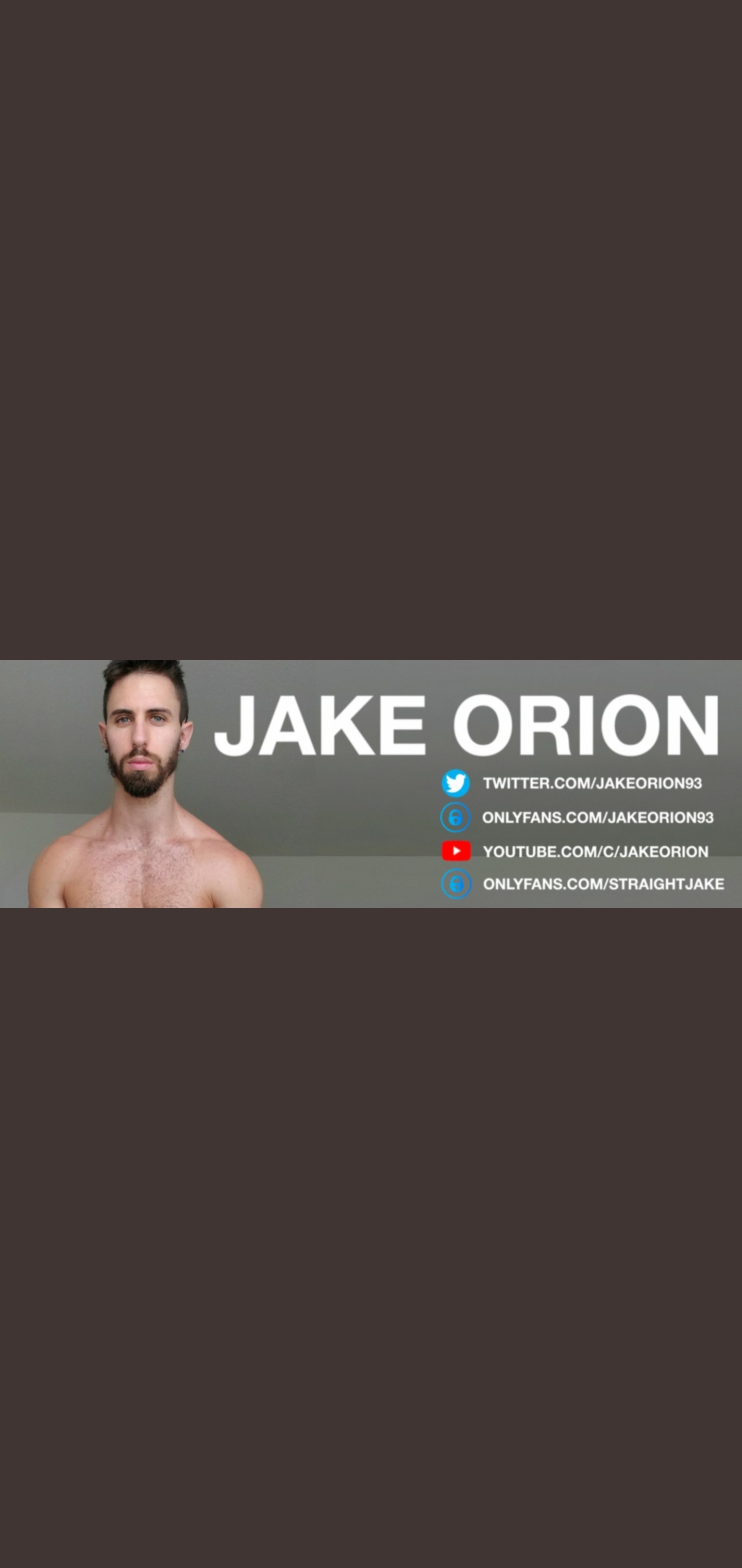 Jake Orion OnlyFans header