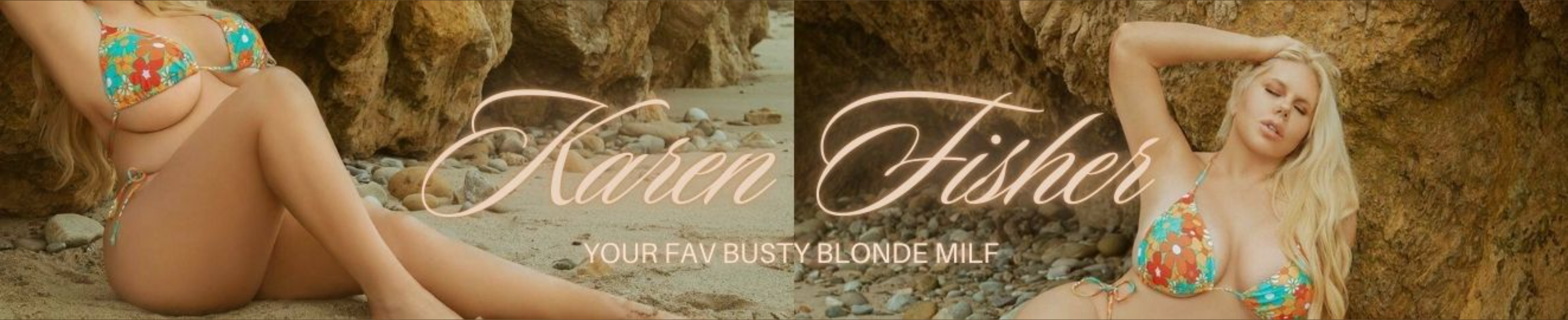 Karen Fisher OnlyFans header