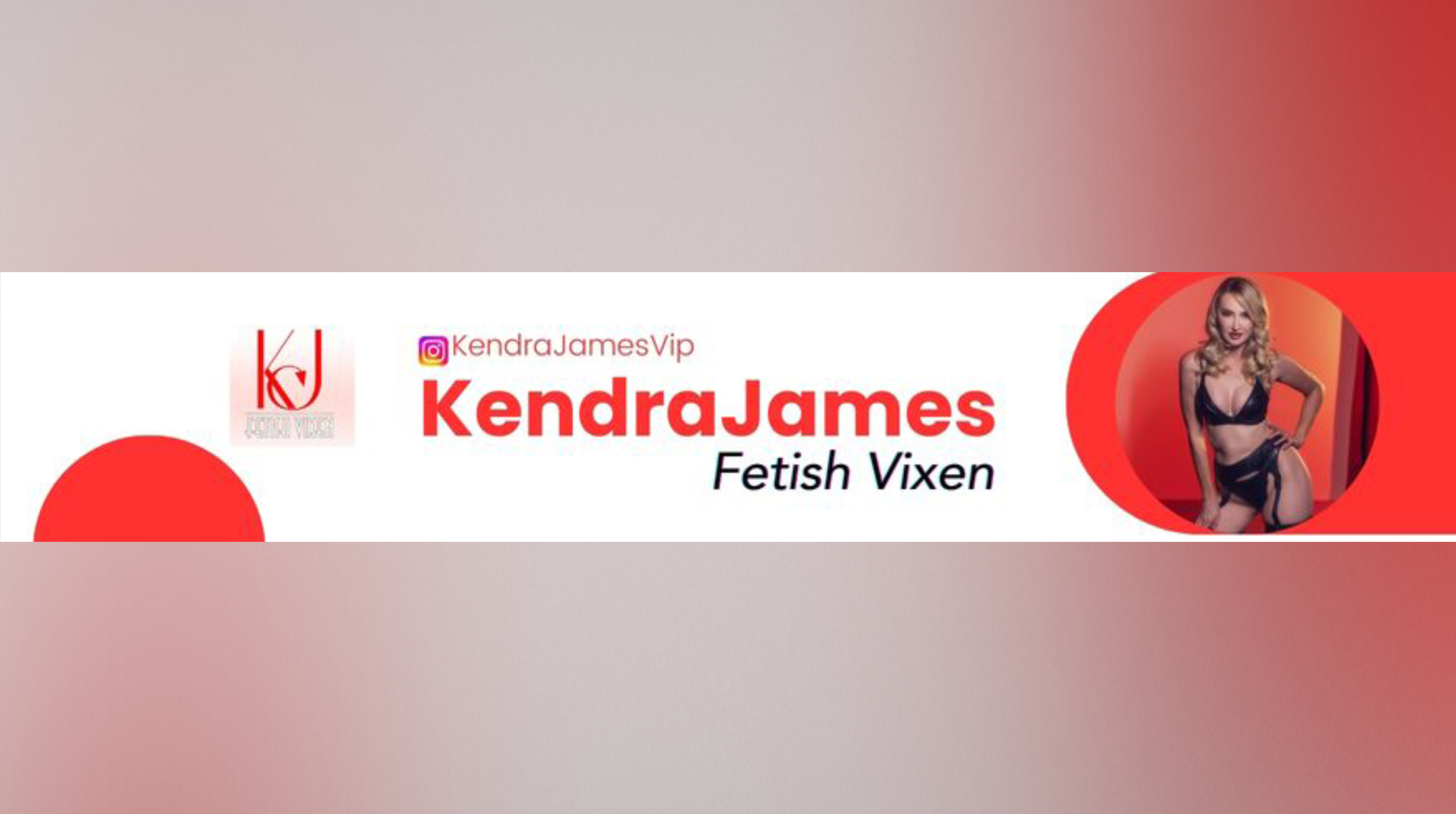 Kendra James - KJ cosplay femdom fetish OnlyFans header
