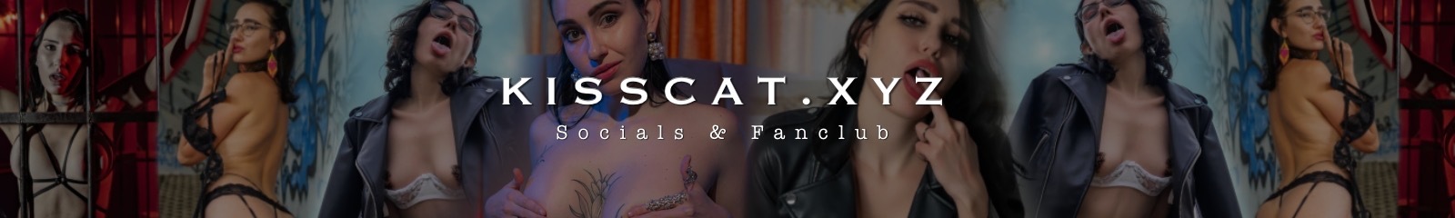 Kisscat OnlyFans header