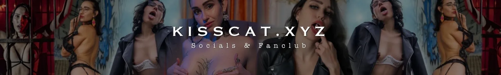 Kisscat OnlyFans header