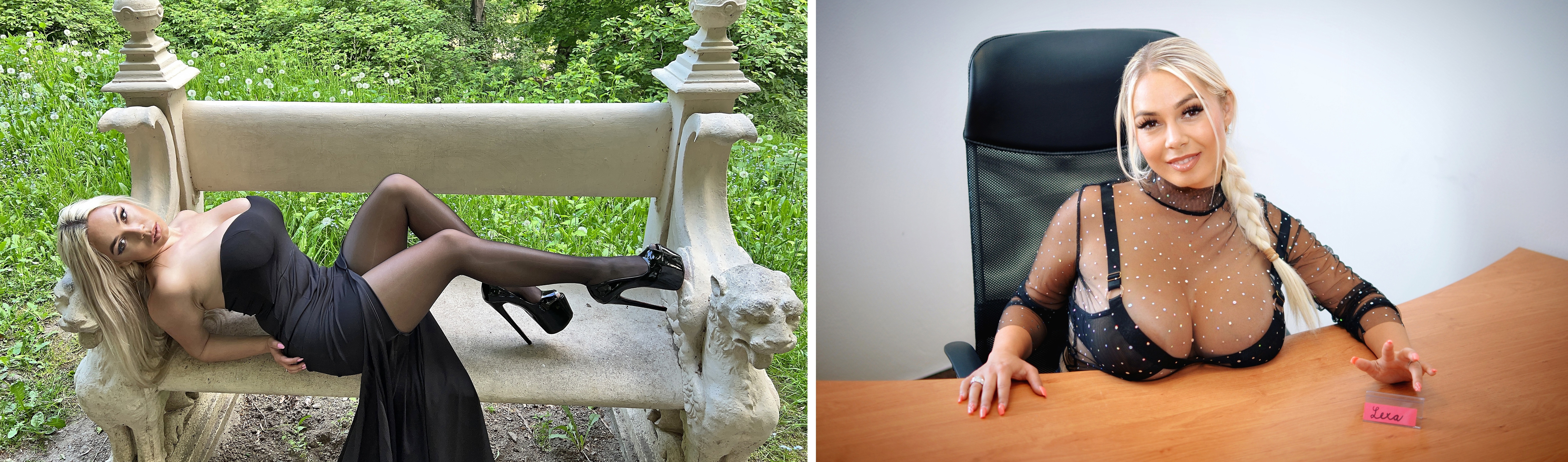 Lexa's dressing room OnlyFans header