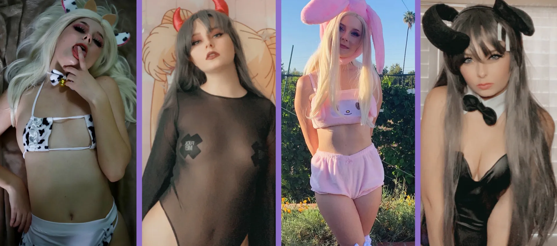 Lilac OnlyFans header