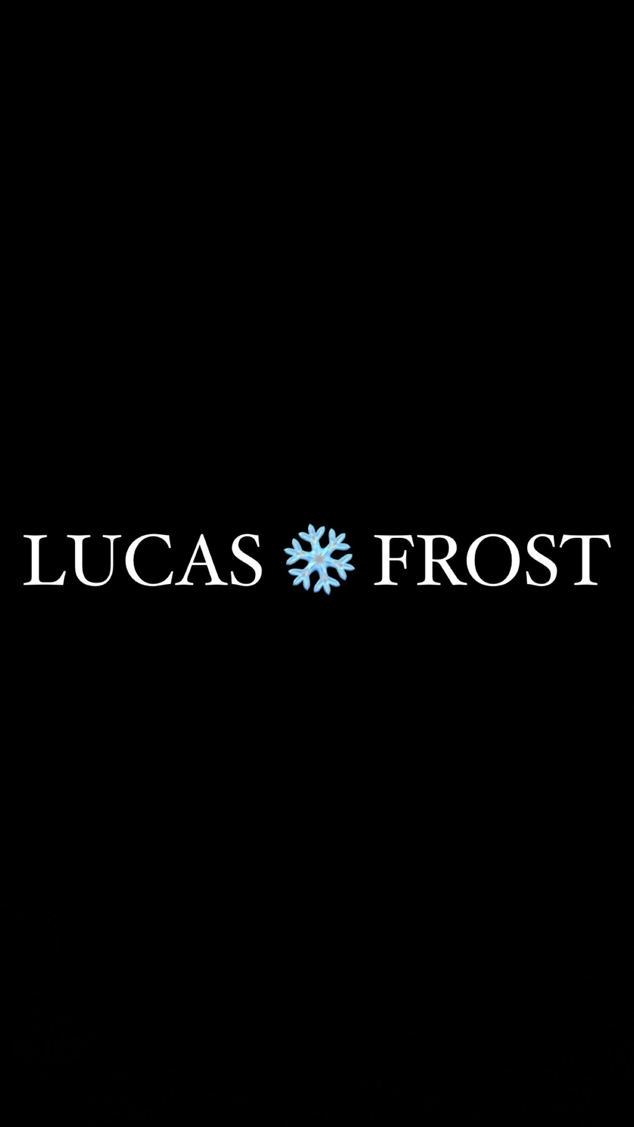 Lucas Frost VAULT ❄️ OnlyFans header