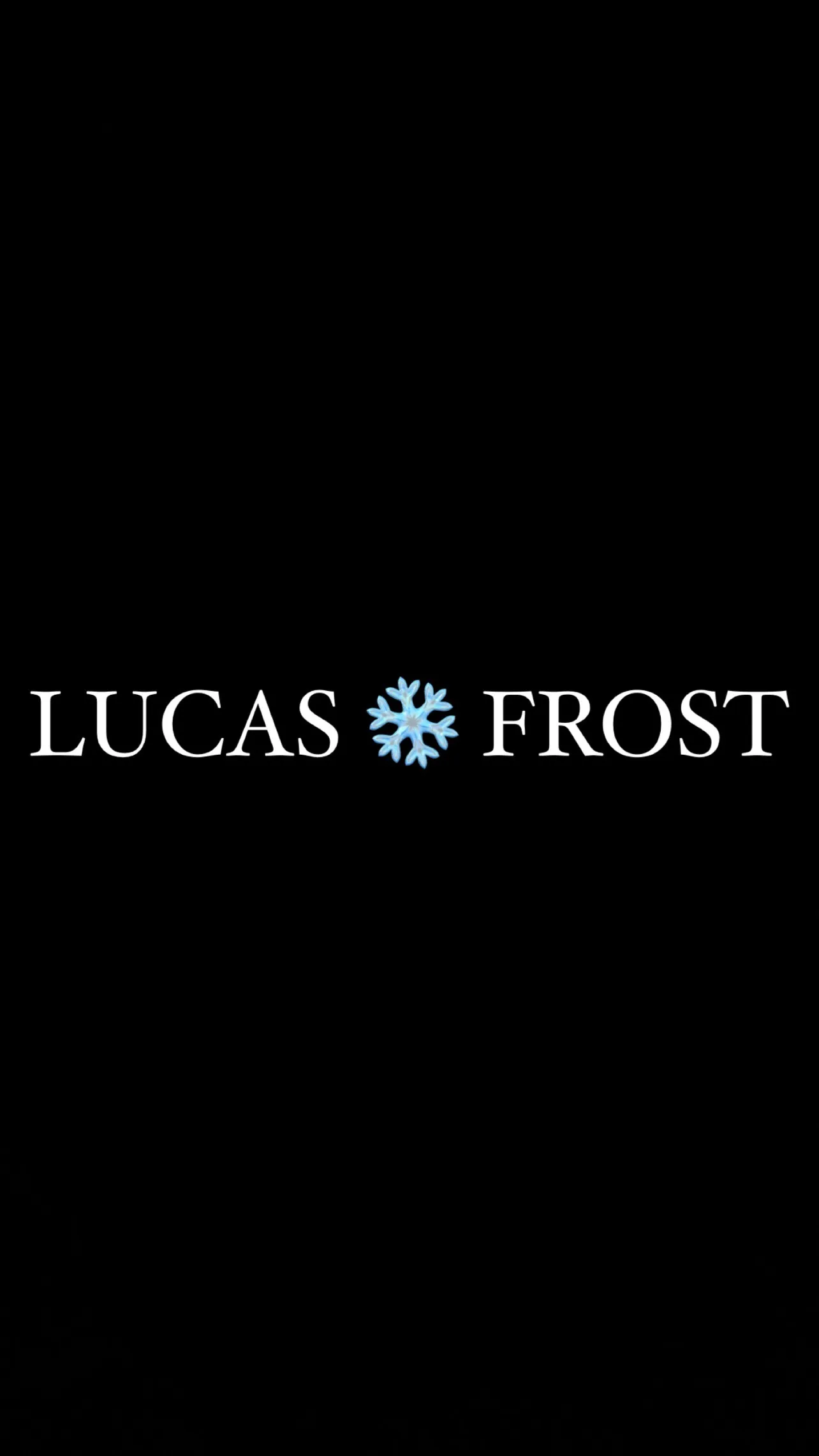 Lucas Frost VAULT ❄️ OnlyFans header