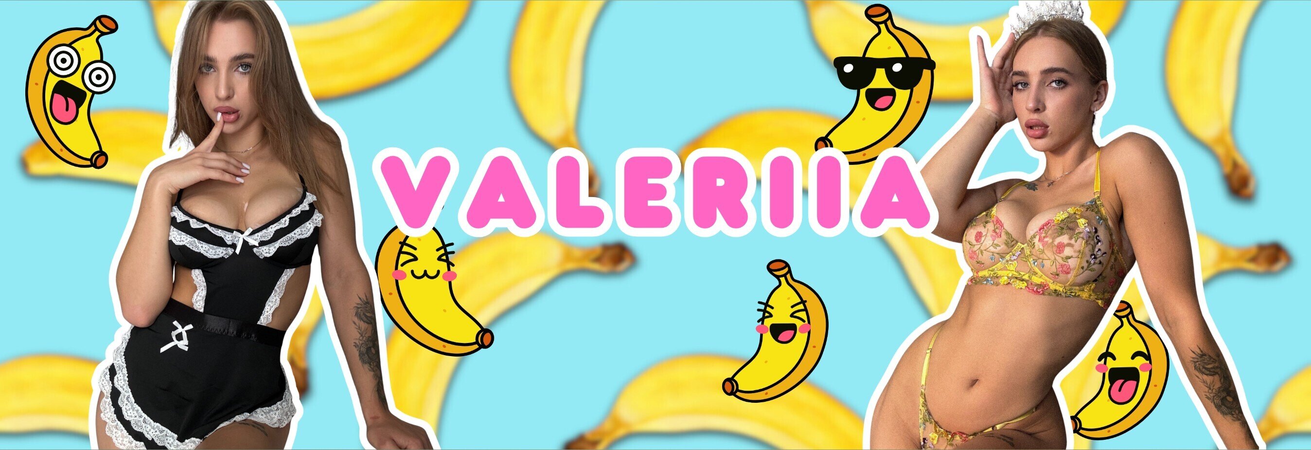 Valeriia🍌🐷 OnlyFans header