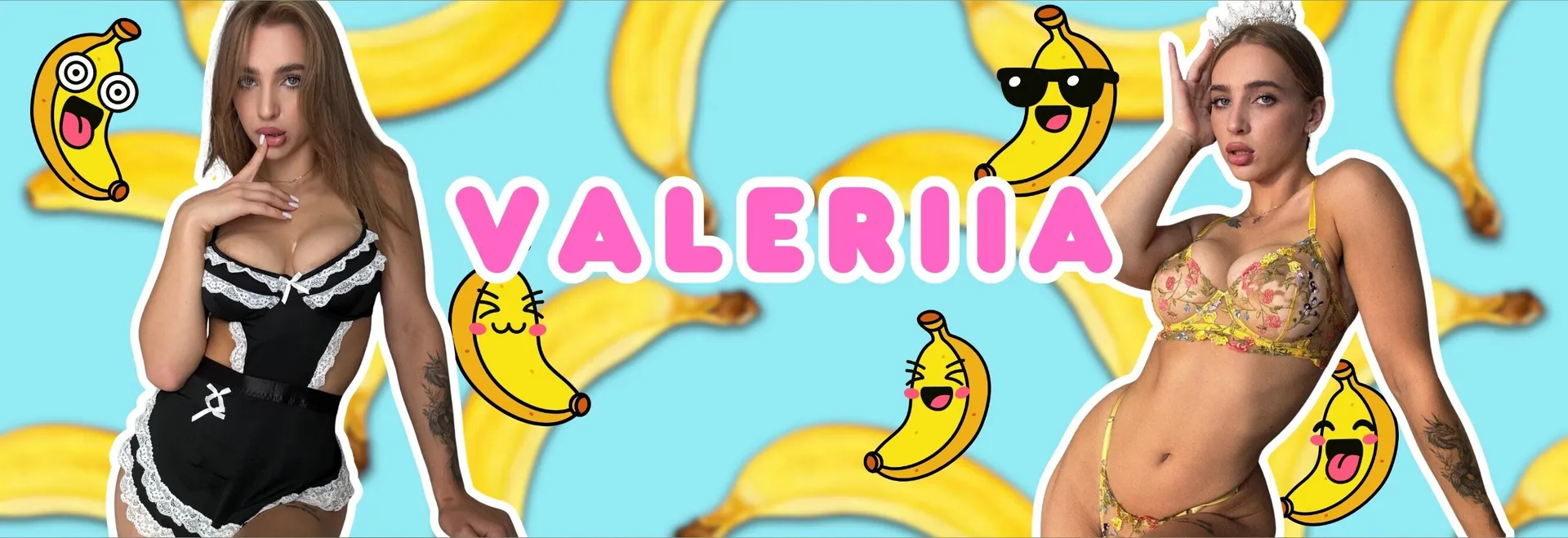 Valeriia🍌🐷 OnlyFans header