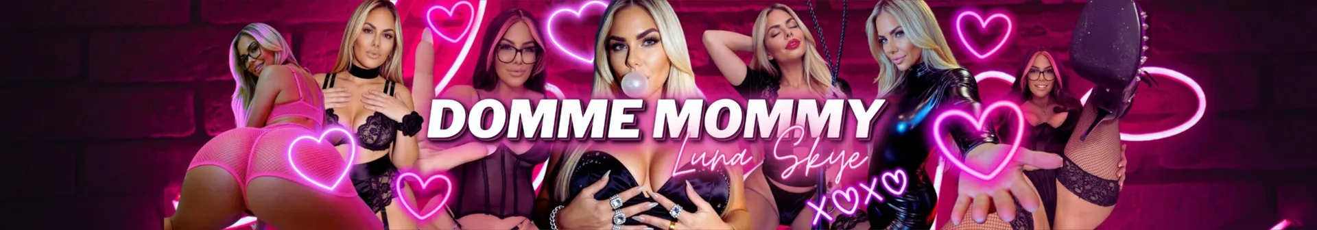 Domme Mommy Luna OnlyFans header
