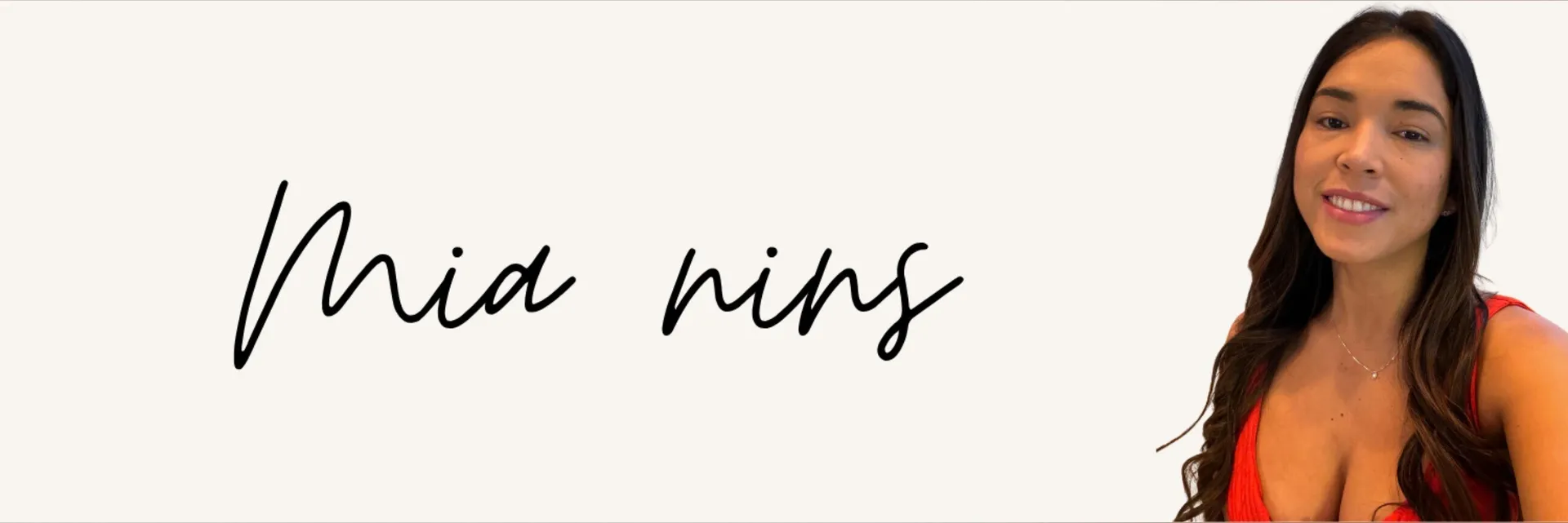 Mia Nins OnlyFans header