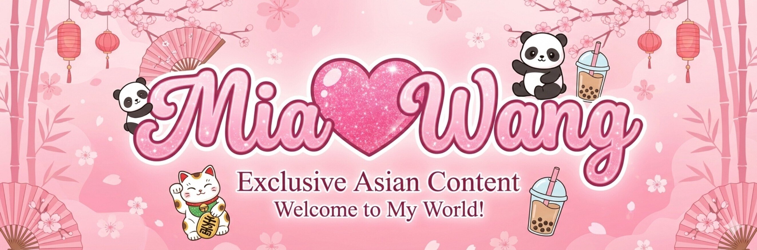 Mia Wang OnlyFans header