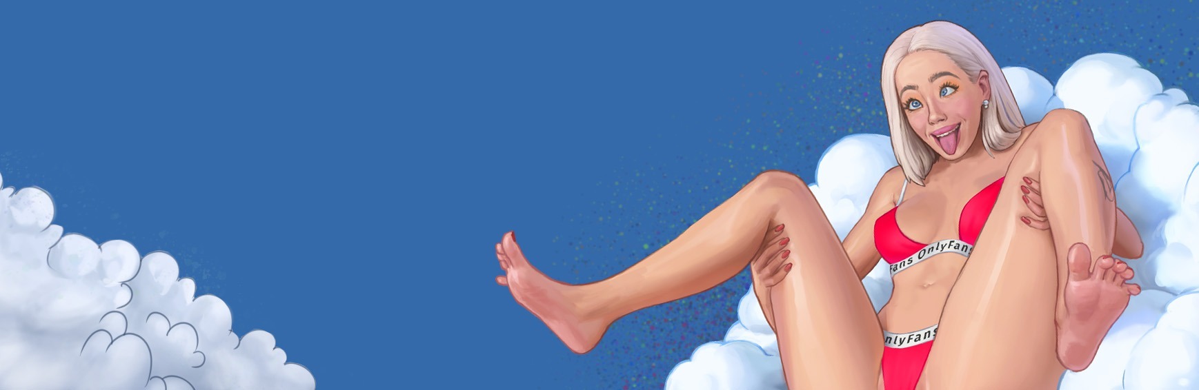 Milla 💜 secret page in bio OnlyFans header