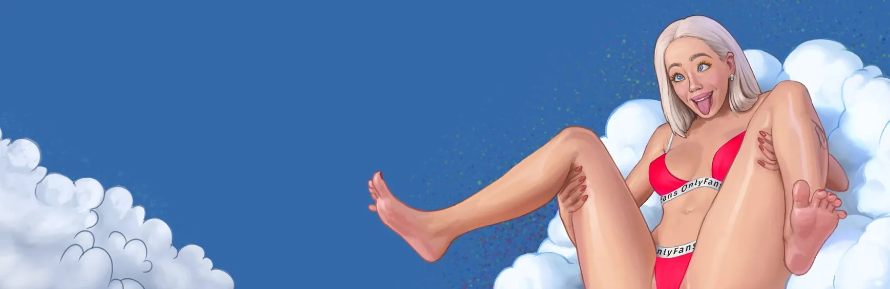 Milla 💜 secret page in bio OnlyFans header