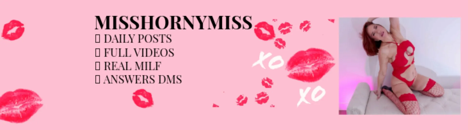 Misshornymiss OnlyFans header