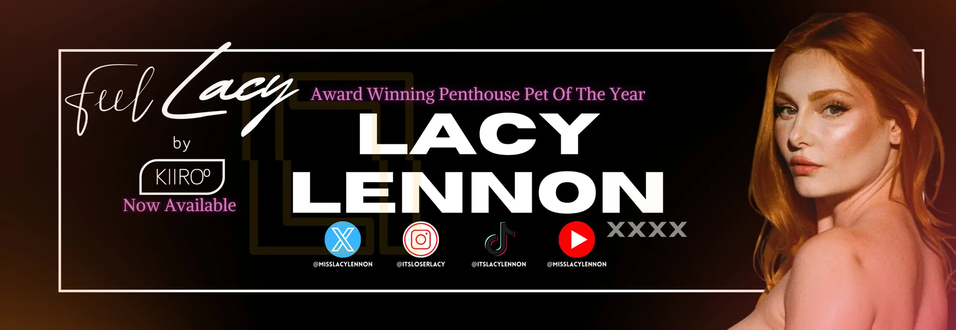 Lacy Lennon OnlyFans header