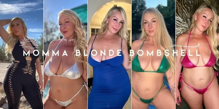 Momma Blonde Bombshell OnlyFans header